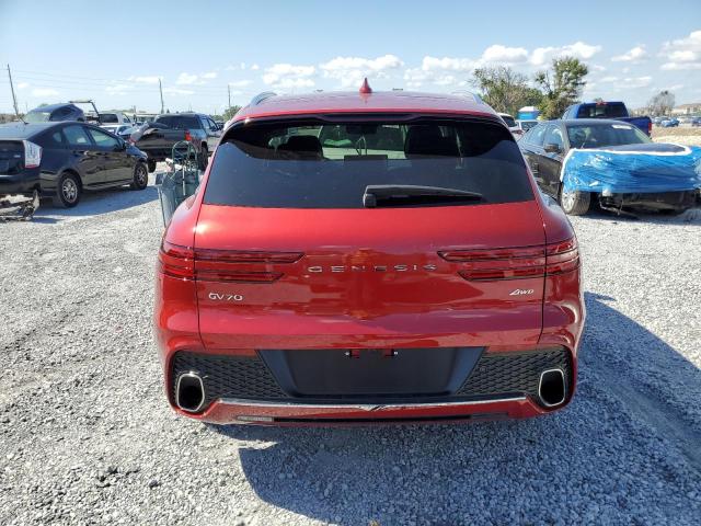  GENESIS GV70 BASE 2022 Czerwony