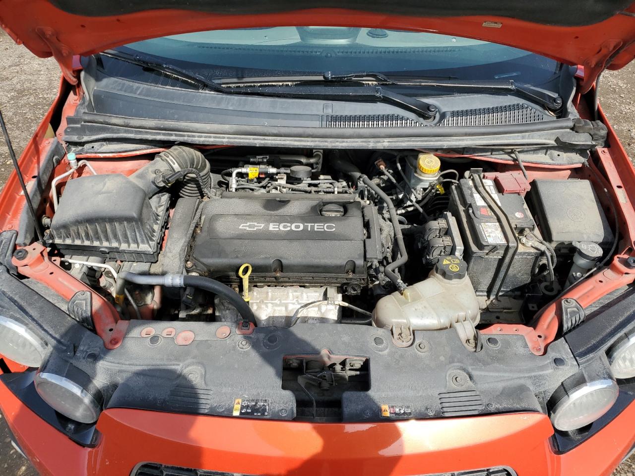 2012 Chevrolet Sonic Lt VIN: 1G1JC6EH8C4101225 Lot: 57486865