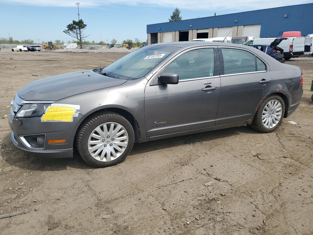 2010 Ford Fusion Hybrid en Venta en Woodhaven, MI - Side
