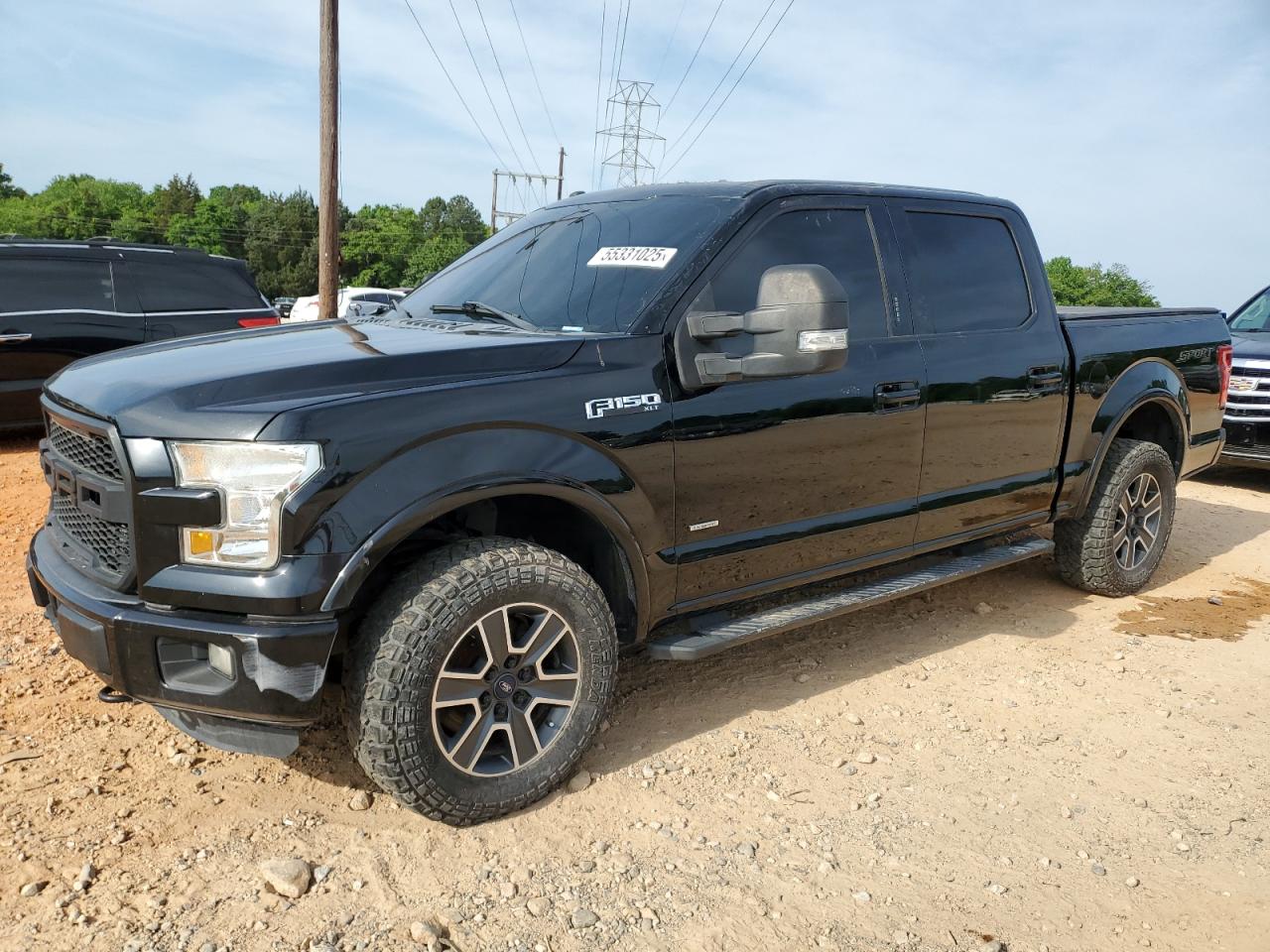 2016 Ford F150 Supercrew de vânzare în China Grove, NC - Damage History