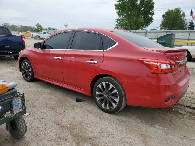  NISSAN SENTRA 2016 Червоний