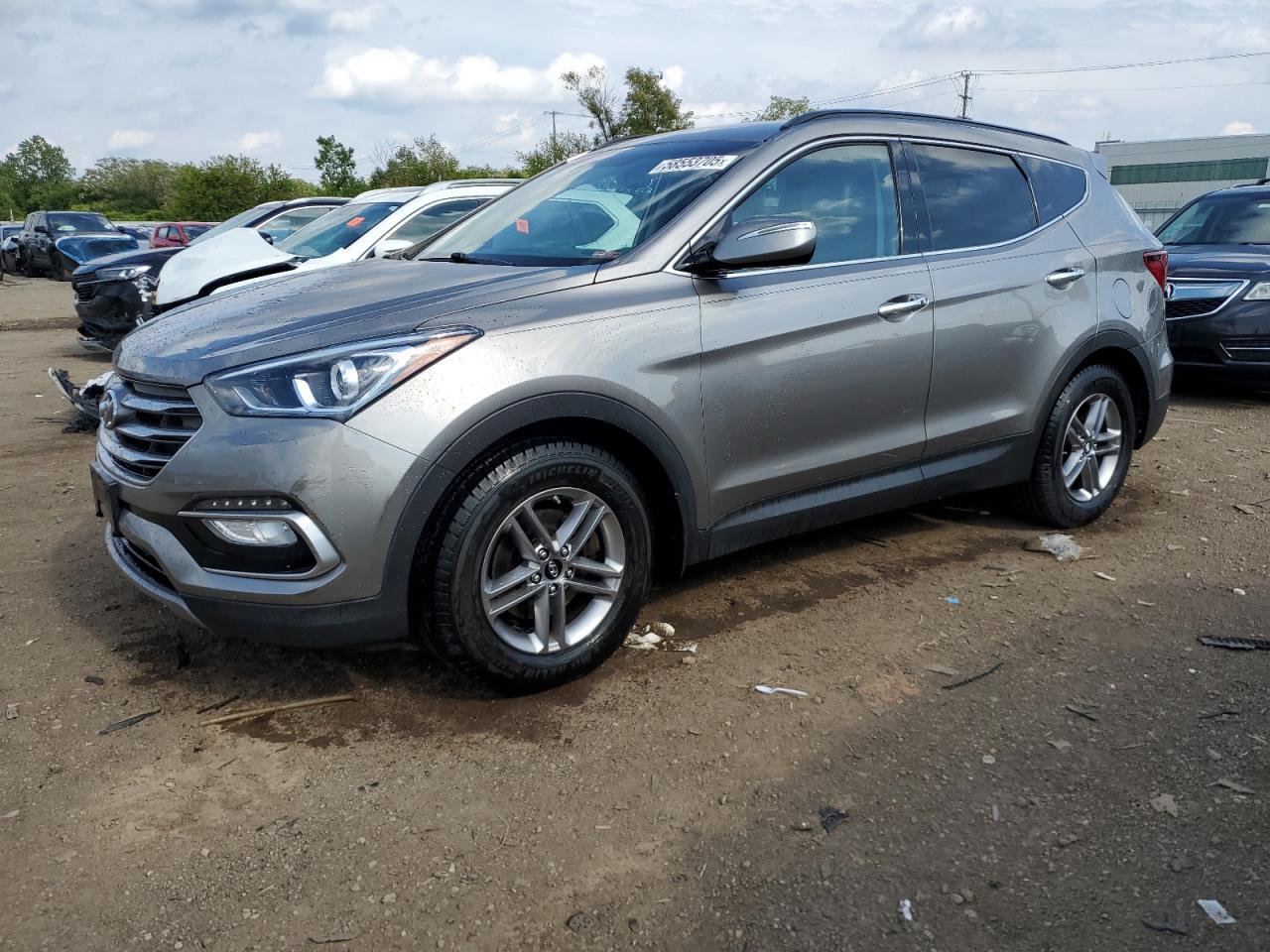 2017 Hyundai Santa Fe Sport იყიდება Chicago Heights-ში, IL - Rear End