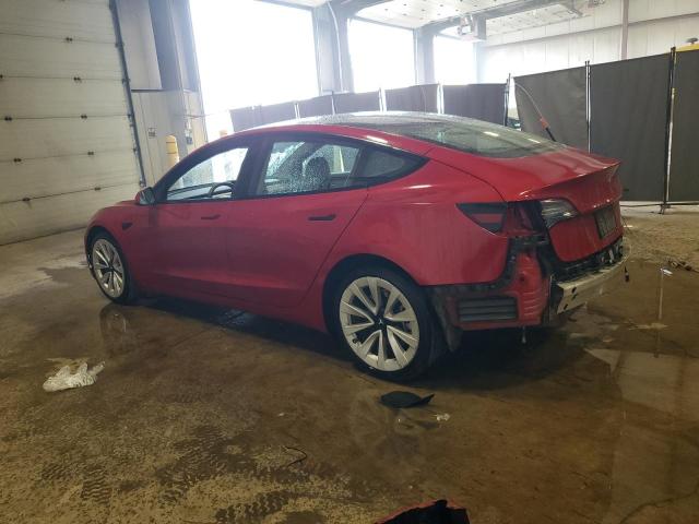  TESLA MODEL 3 2022 Czerwony