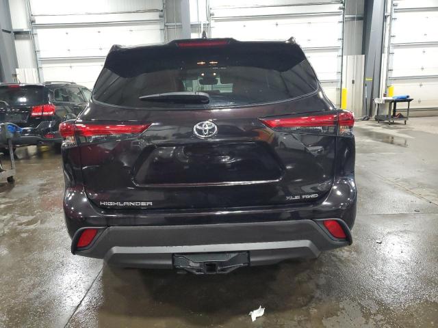  TOYOTA HIGHLANDER 2021 Burgundy