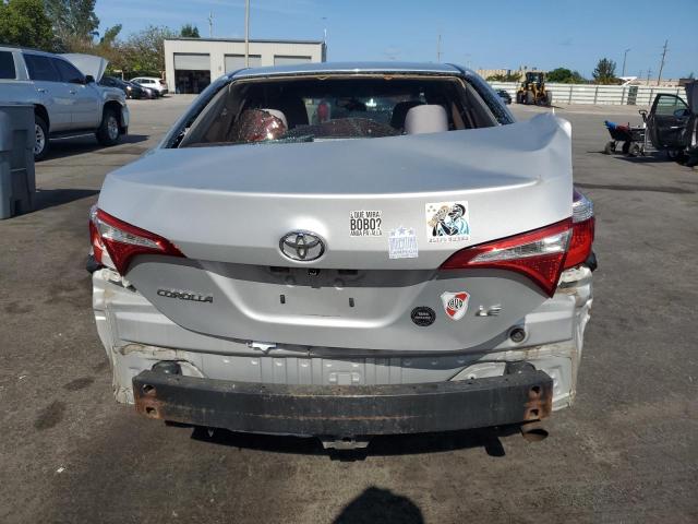  TOYOTA COROLLA 2016 Silver