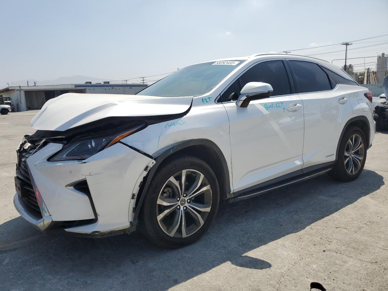 2019 Lexus Rx 450H Base zu verkaufen in Sun Valley, CA - Front End