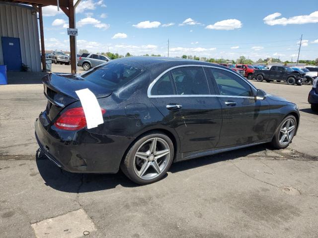  MERCEDES-BENZ C-CLASS 2016 Черный