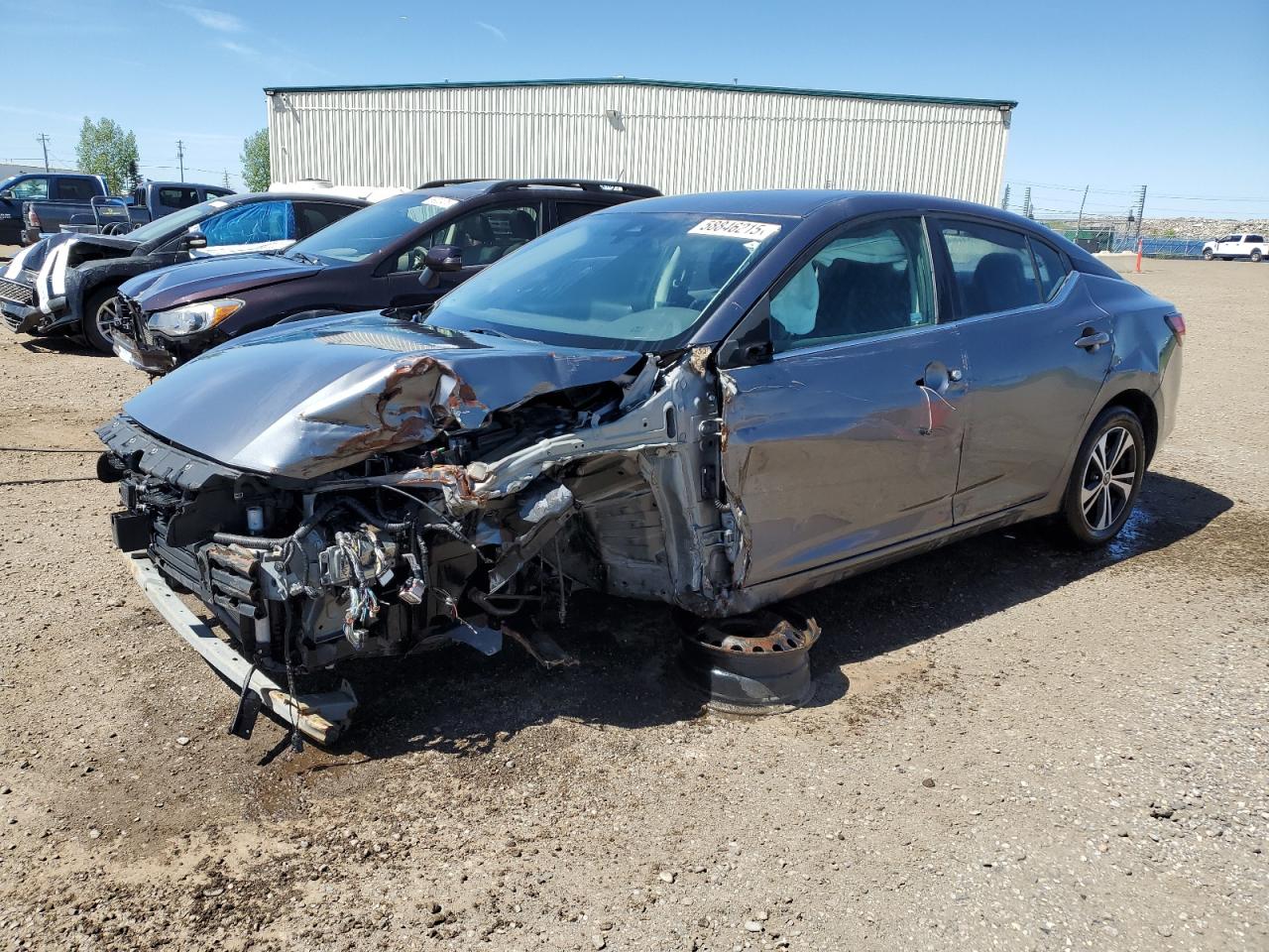 2020 Nissan Sentra Sv იყიდება Rocky View County-ში, AB - Front End