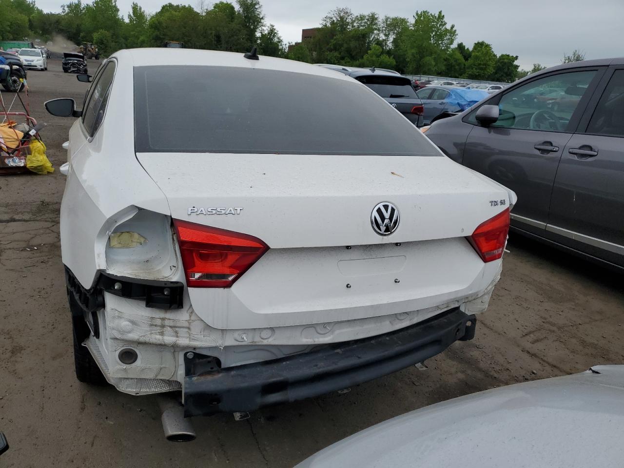 2012 Volkswagen Passat Se VIN: 1VWBN7A37CC038594 Lot: 56649335