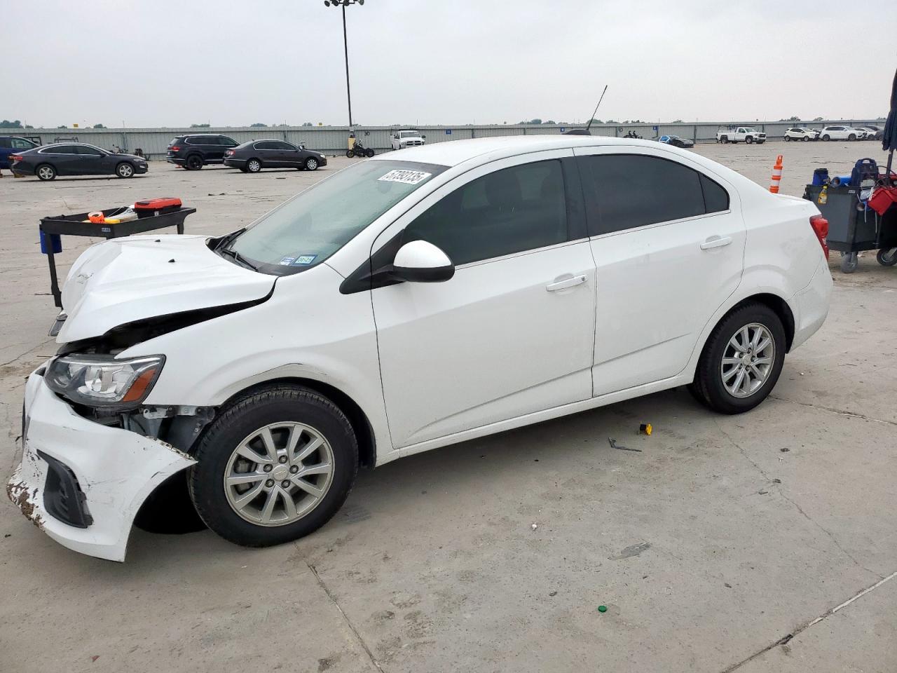 2018 Chevrolet Sonic Lt na sprzedaż w Wilmer, TX - Frame Damage