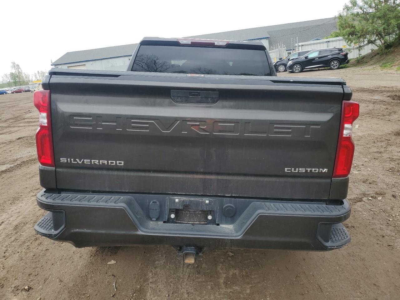 2021 Chevrolet Silverado C1500 Custom VIN: 1GCPWBEKXMZ230858 Lot: 57054055