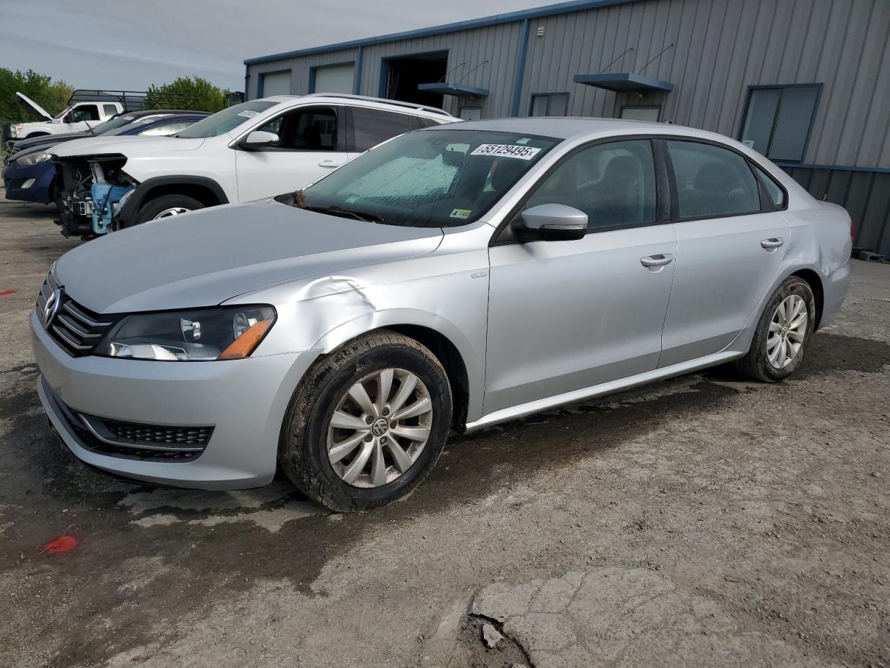 2014 Volkswagen Passat S de vânzare în Chambersburg, PA - Front End