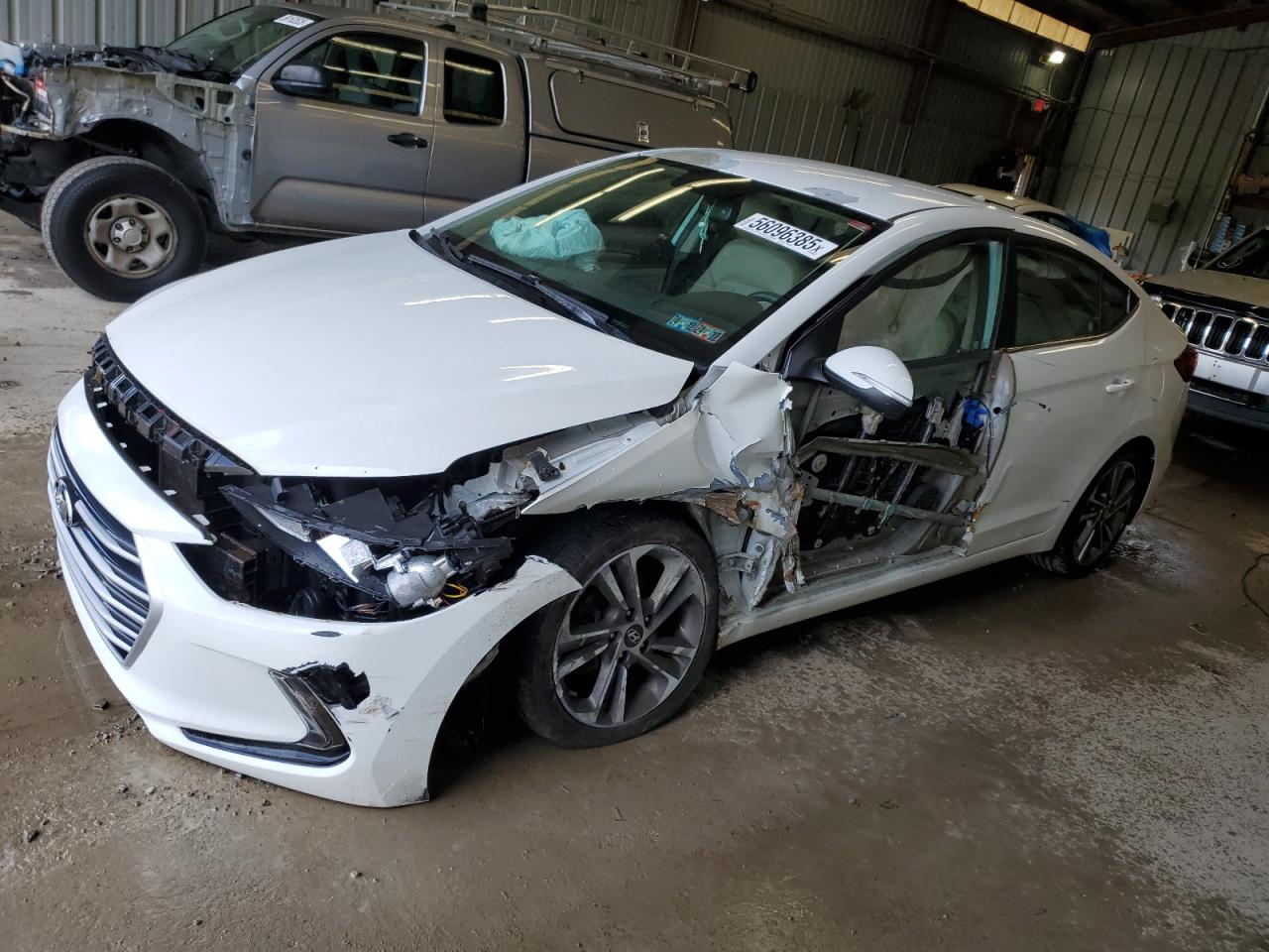 2018 Hyundai Elantra Sel zu verkaufen in West Mifflin, PA - Side