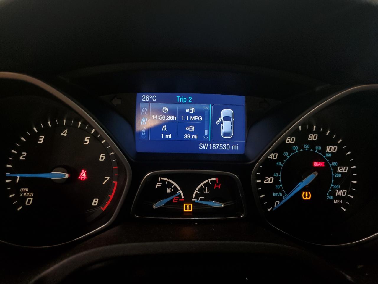 2014 Ford Focus Se VIN: 1FADP3F22EL251332 Lot: 55666005