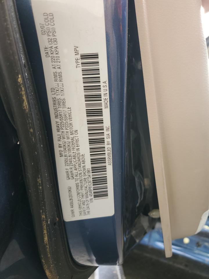 2007 Subaru Outback Outback 2.5I VIN: 4S4BP61C977341961 Lot: 58493925