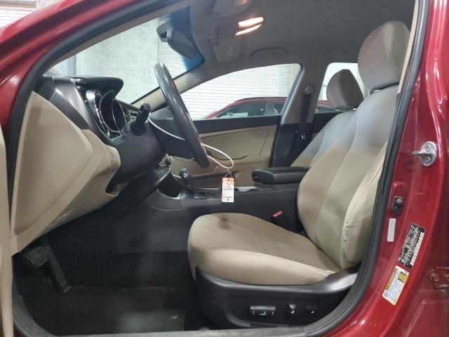  KIA OPTIMA 2013 Czerwony