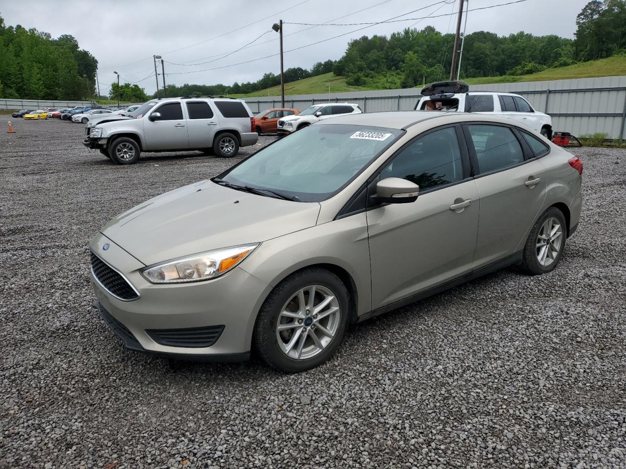 2016 Ford Focus Se იყიდება Grenada-ში, MS - Side