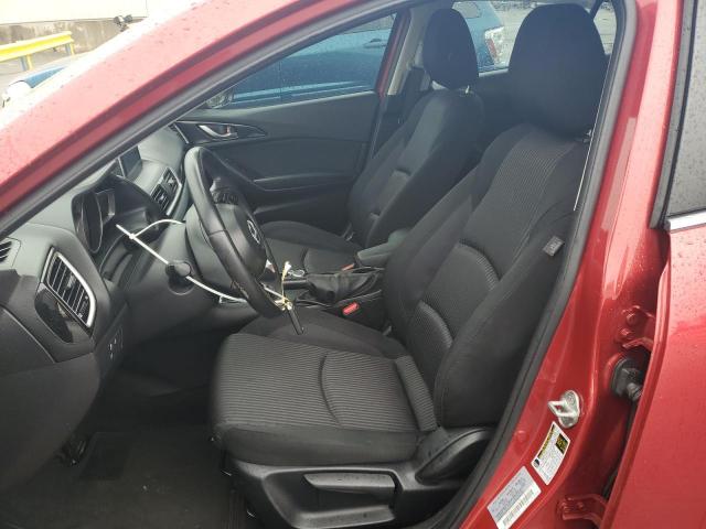 Sedans MAZDA 3 2016 Czerwony