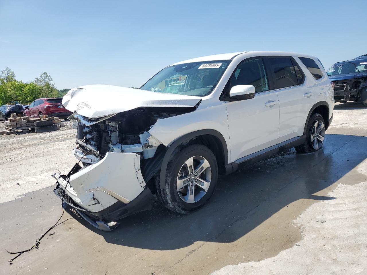 2024 Honda Pilot Exl на продаже в Cahokia Heights, IL - Front End
