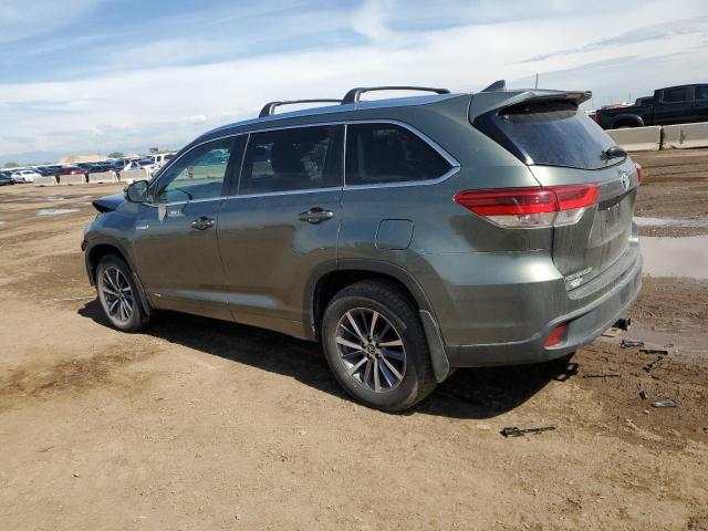  TOYOTA HIGHLANDER 2018 Зеленый