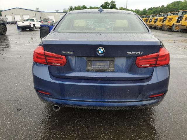  BMW 3 SERIES 2017 Синий
