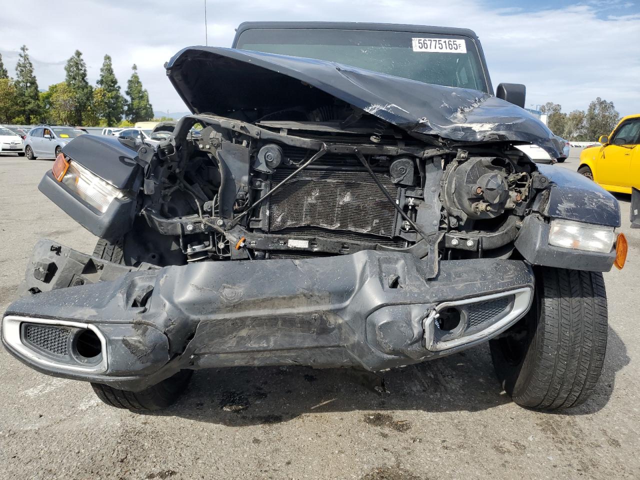 2019 Jeep Wrangler Unlimited Sahara VIN: 1C4HJXENXKW590186 Lot: 56775165