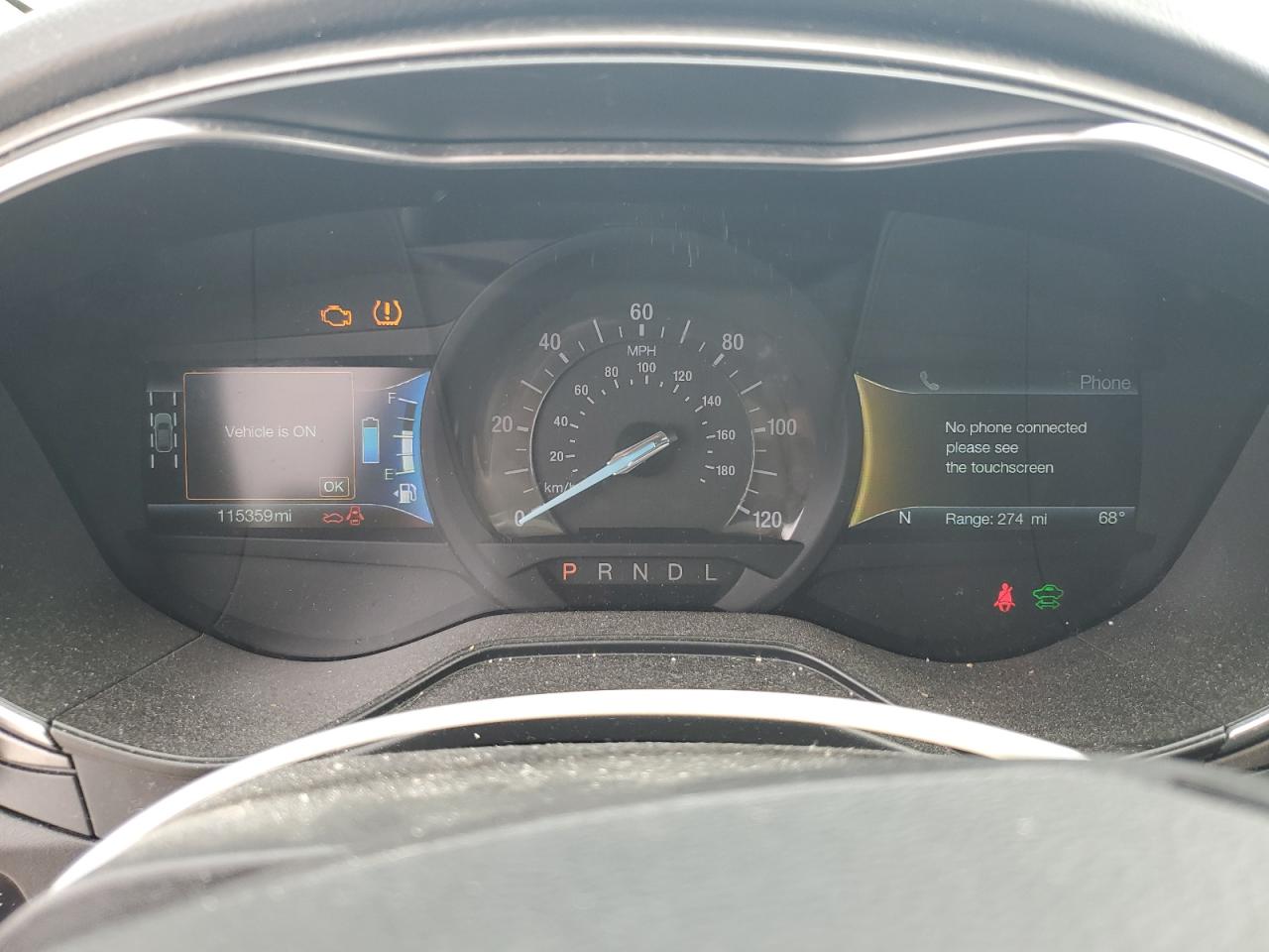 2019 Ford Fusion Se VIN: 3FA6P0LU7KR124800 Lot: 55085175