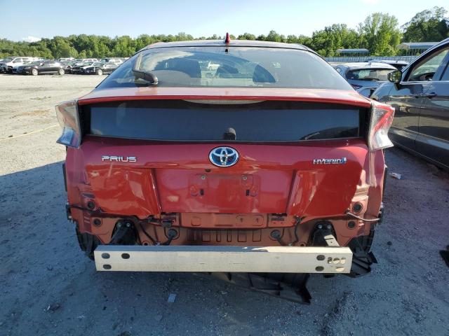  TOYOTA PRIUS 2017 Red
