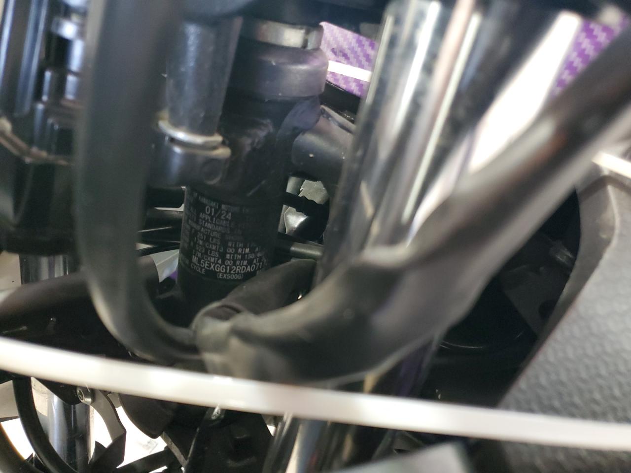 2024 Kawasaki Ex500 VIN: ML5EXGG12RDA07172 Lot: 57439395