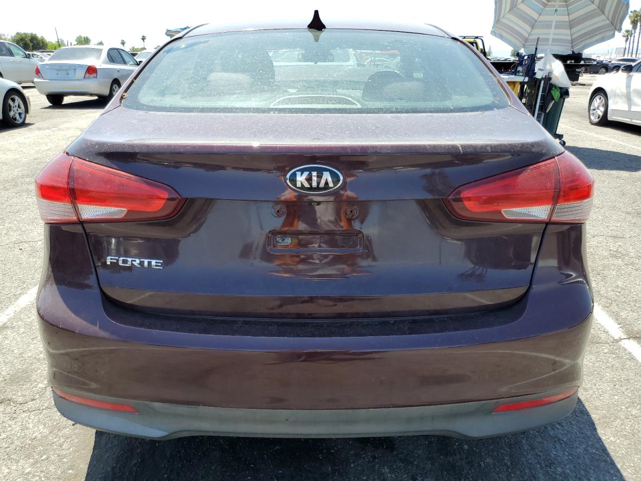 2017 Kia Forte Lx VIN: 3KPFL4A74HE117622 Lot: 57132015