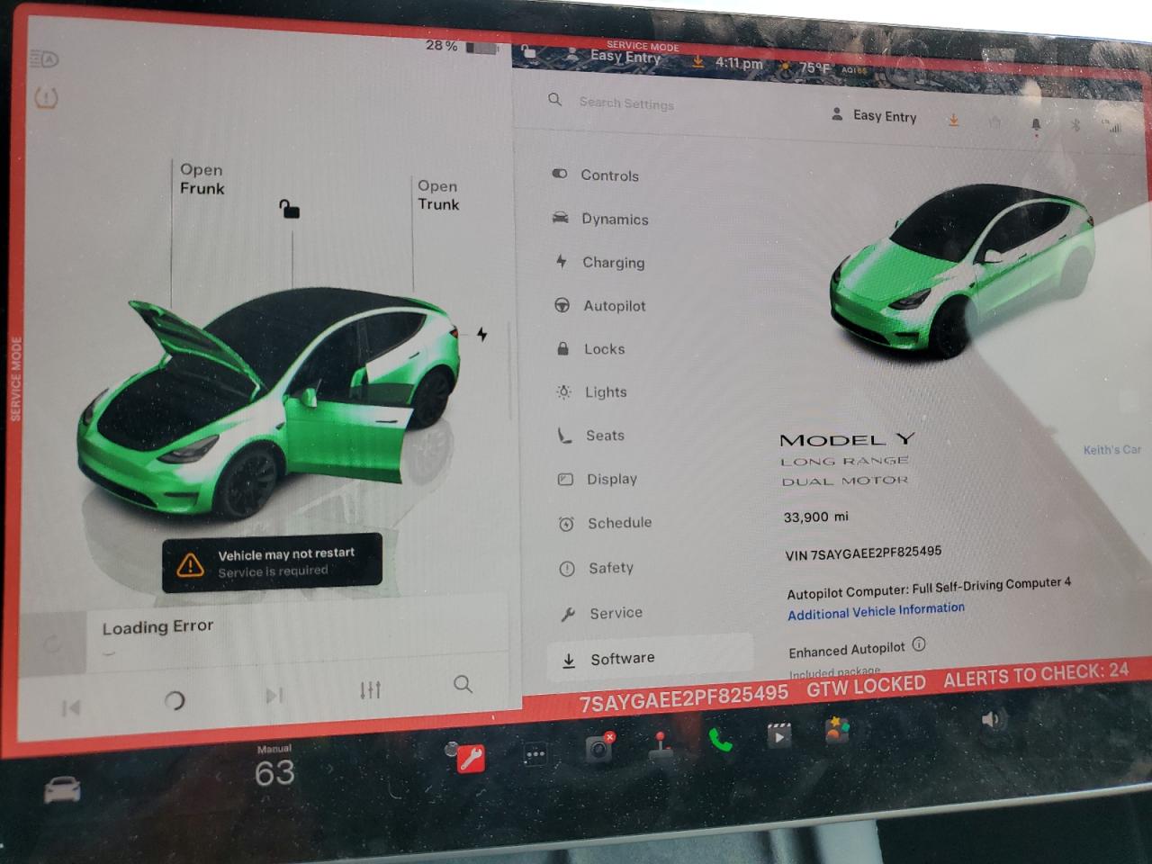 2023 Tesla Model Y VIN: 7SAYGAEE2PF825495 Lot: 57495415