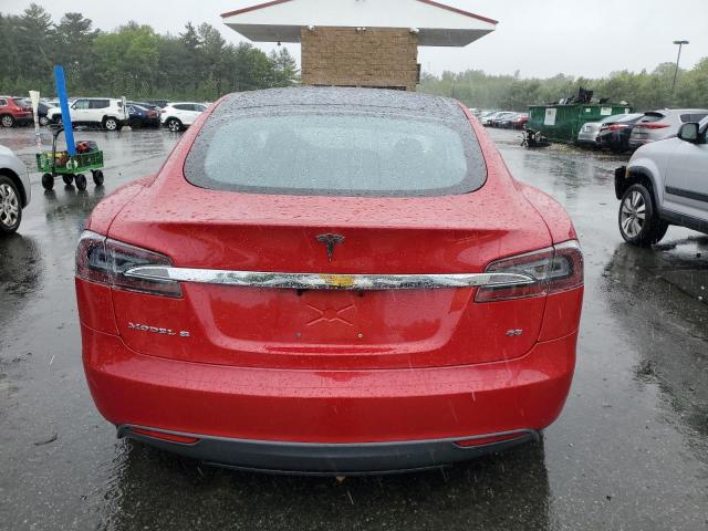  TESLA MODEL S 2013 Red