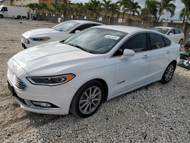 Седани FORD FUSION 2017 Білий