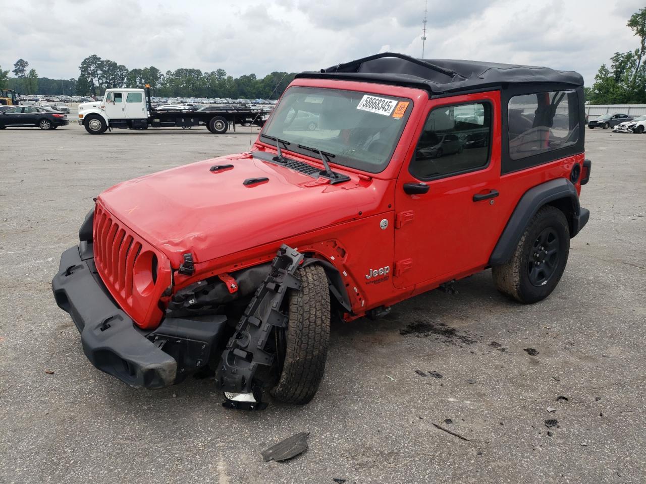 2020 Jeep Wrangler Sport for Sale in Dunn, NC - Water/Flood