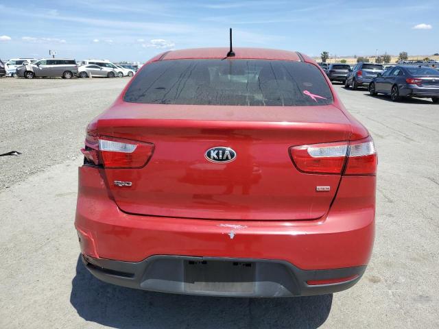 Sedans KIA RIO 2014 Red