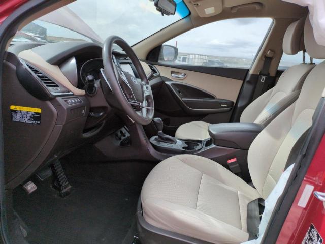  HYUNDAI SANTA FE 2017 Czerwony
