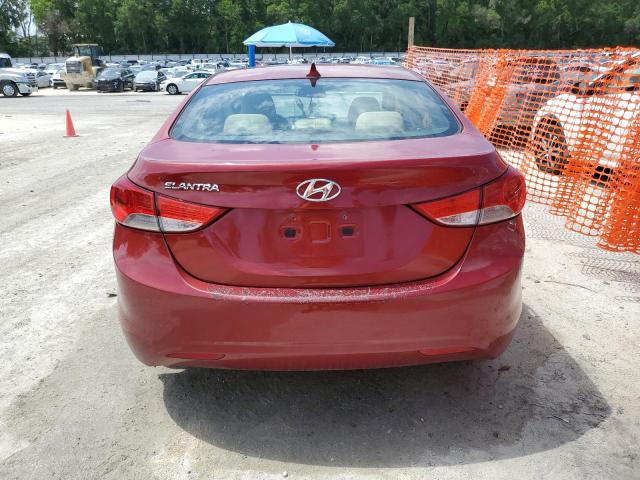  HYUNDAI ELANTRA 2013 Red