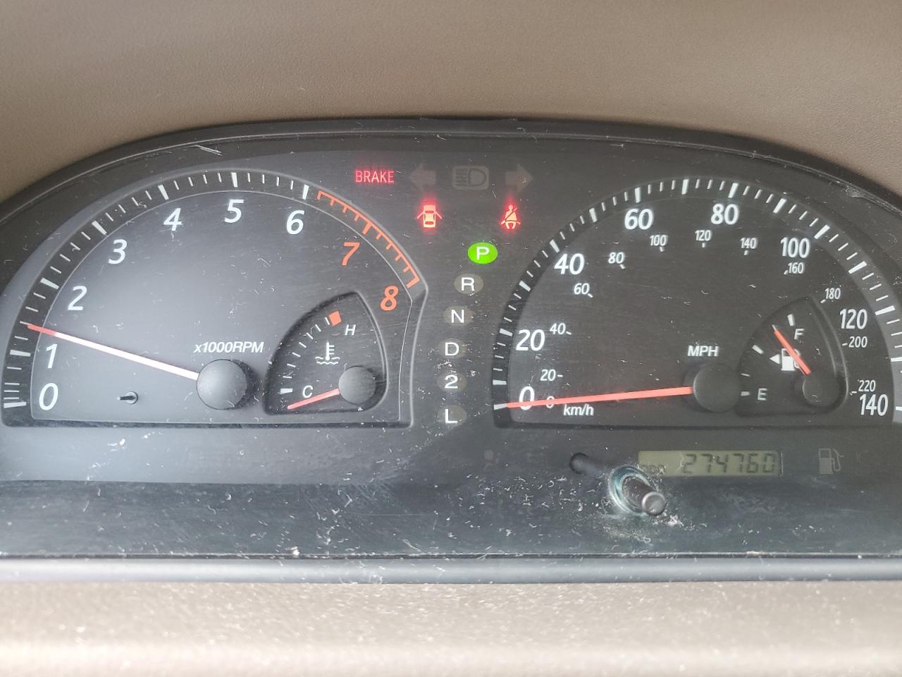 2002 Toyota Camry Le VIN: 4T1BE32K92U524457 Lot: 56864365