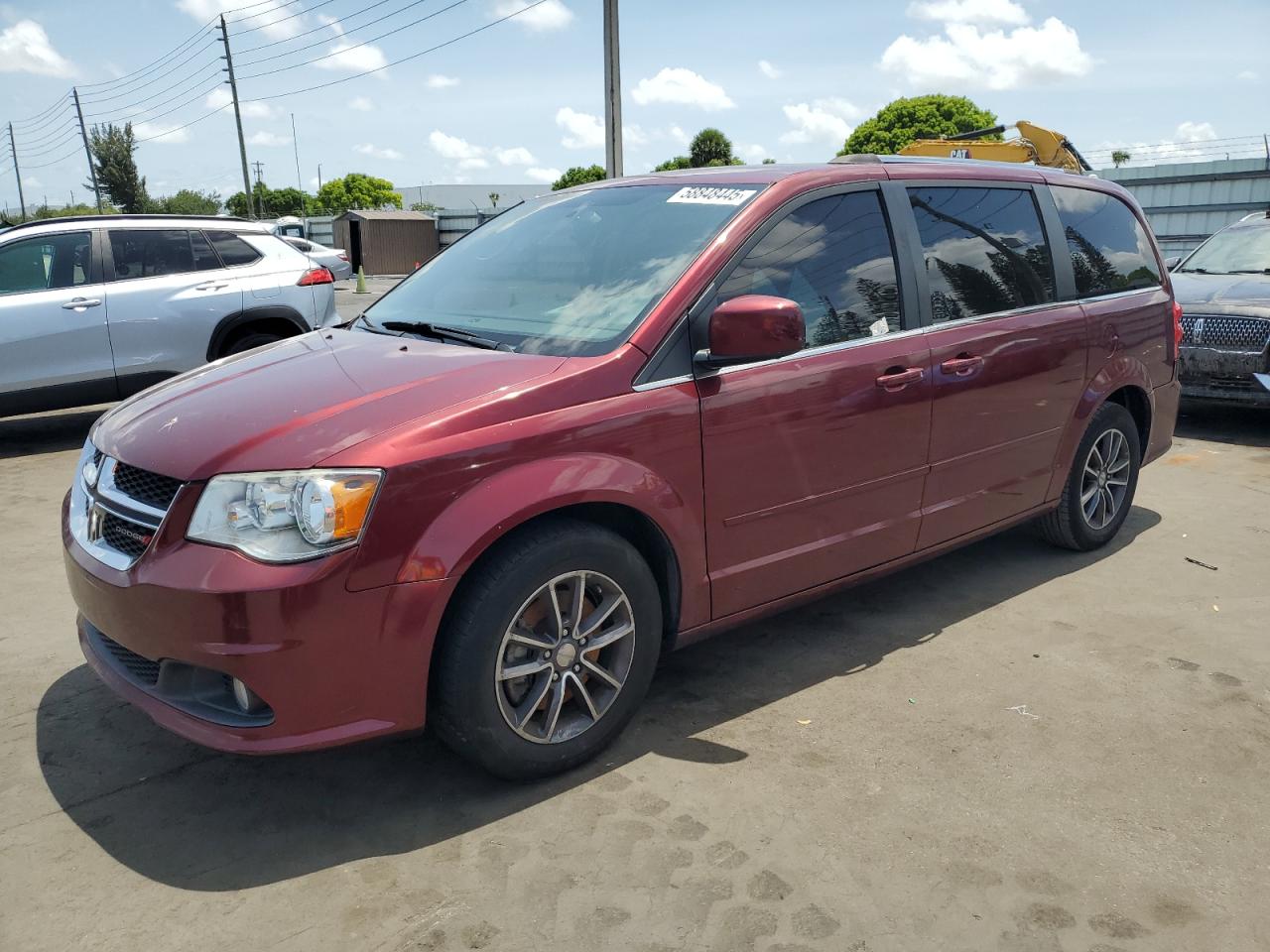 2017 Dodge Grand Caravan Sxt للبيع في Miami، FL - Mechanical