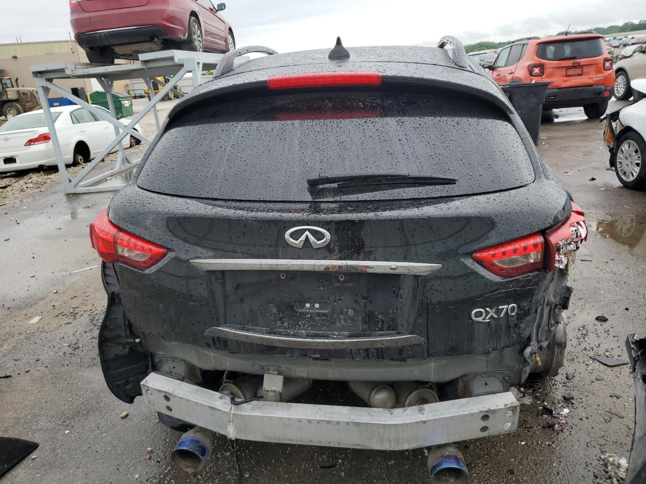 2016 Infiniti Qx70 VIN: JN8CS1MW1GM752406 Lot: 58901565
