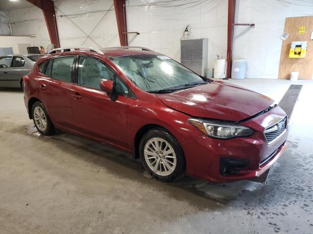  SUBARU IMPREZA 2017 Red