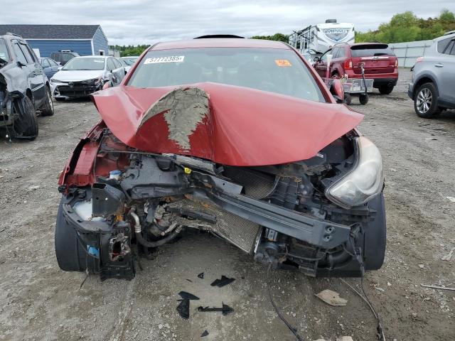  HYUNDAI ELANTRA 2012 Red