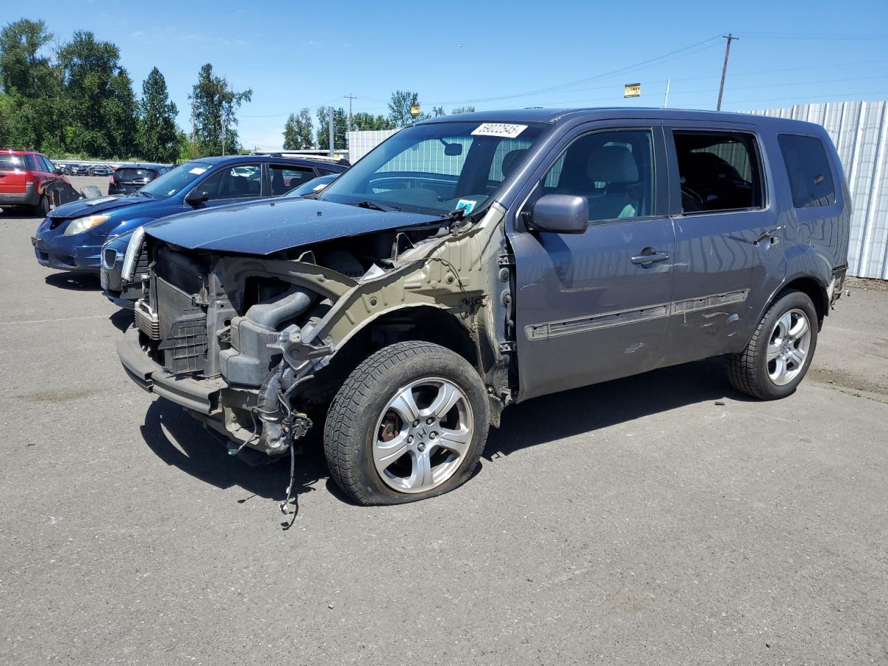 2015 Honda Pilot Ex იყიდება Portland-ში, OR - Front End