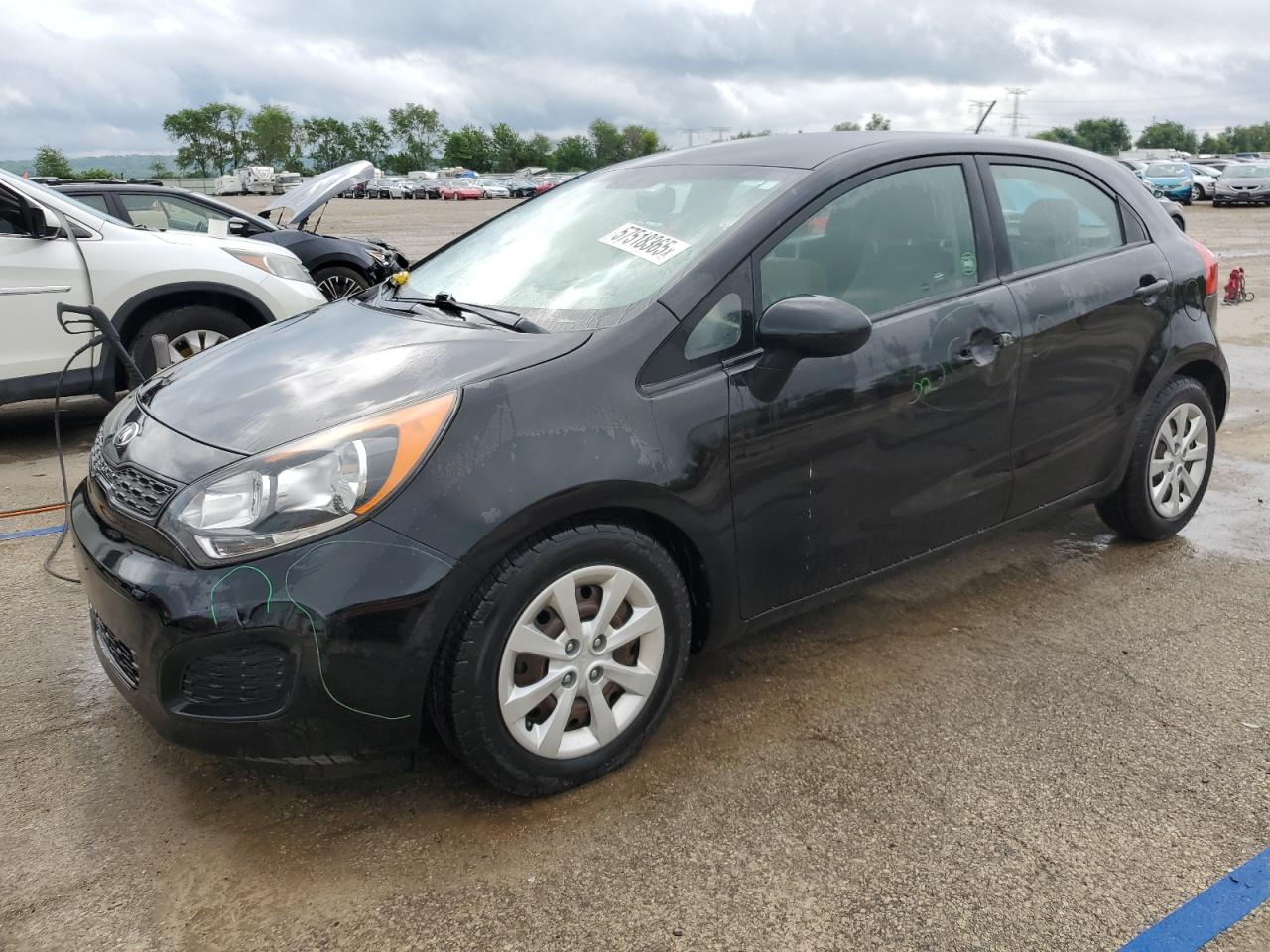 2014 Kia Rio Lx for Sale in Pekin, IL - Side
