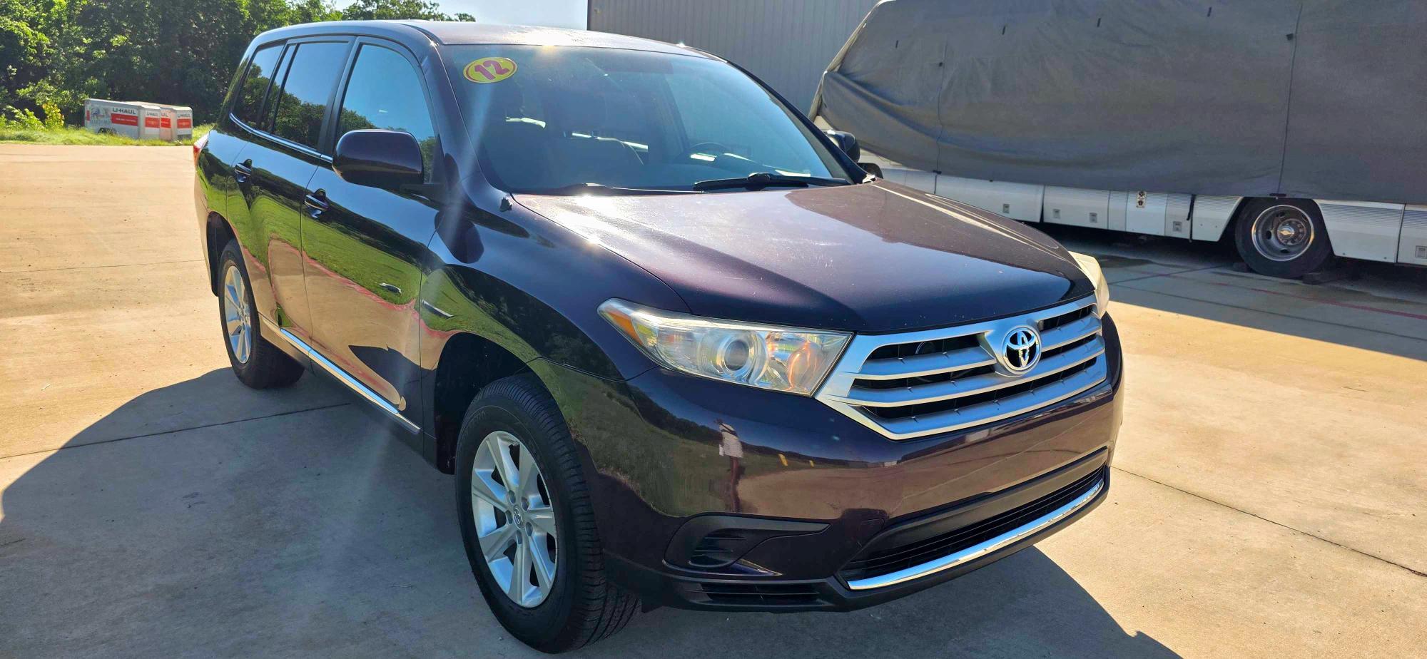 Parquets TOYOTA HIGHLANDER 2012 Burgundy