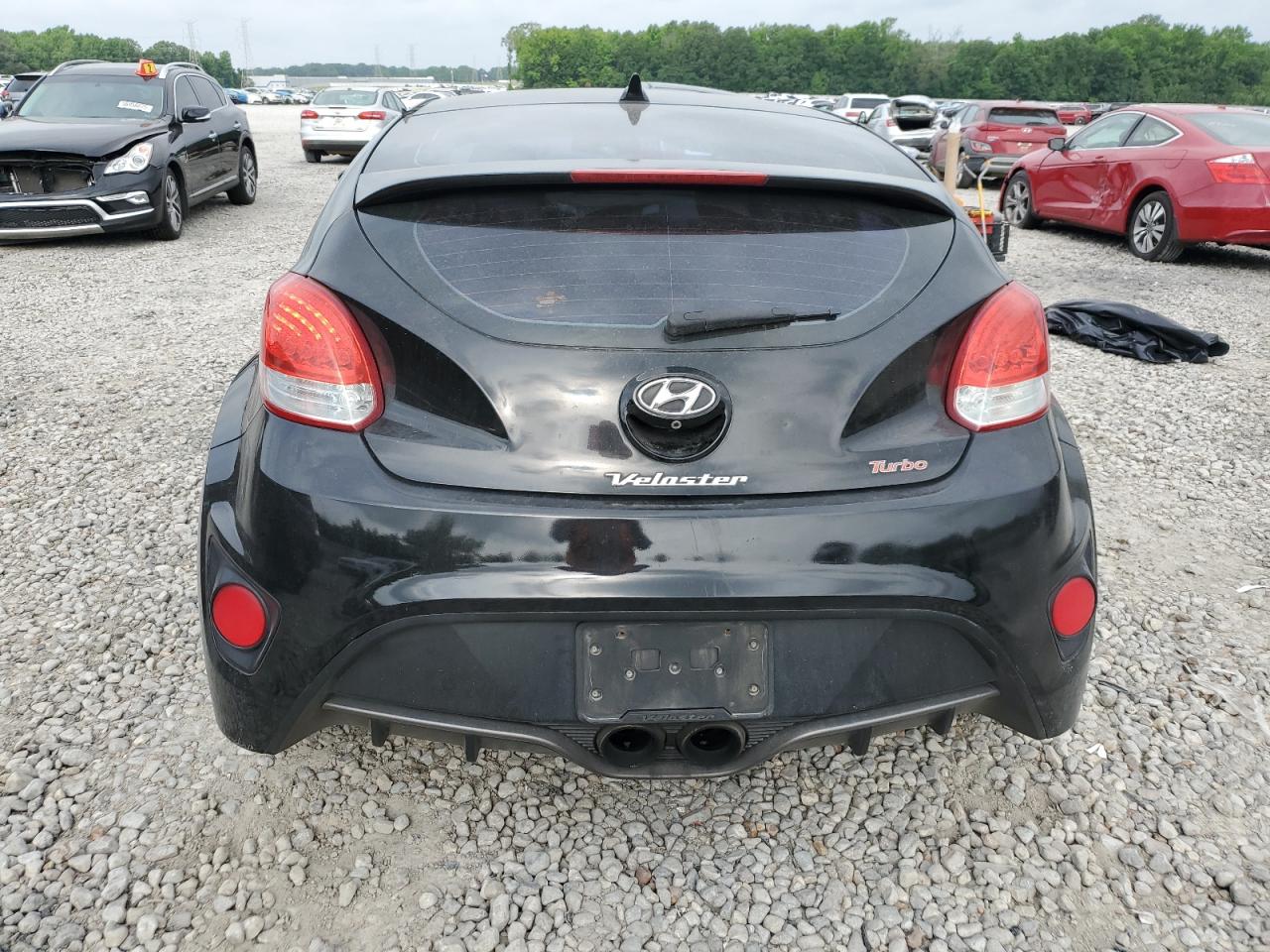 2014 Hyundai Veloster Turbo VIN: KMHTC6AE6EU195342 Lot: 57416745
