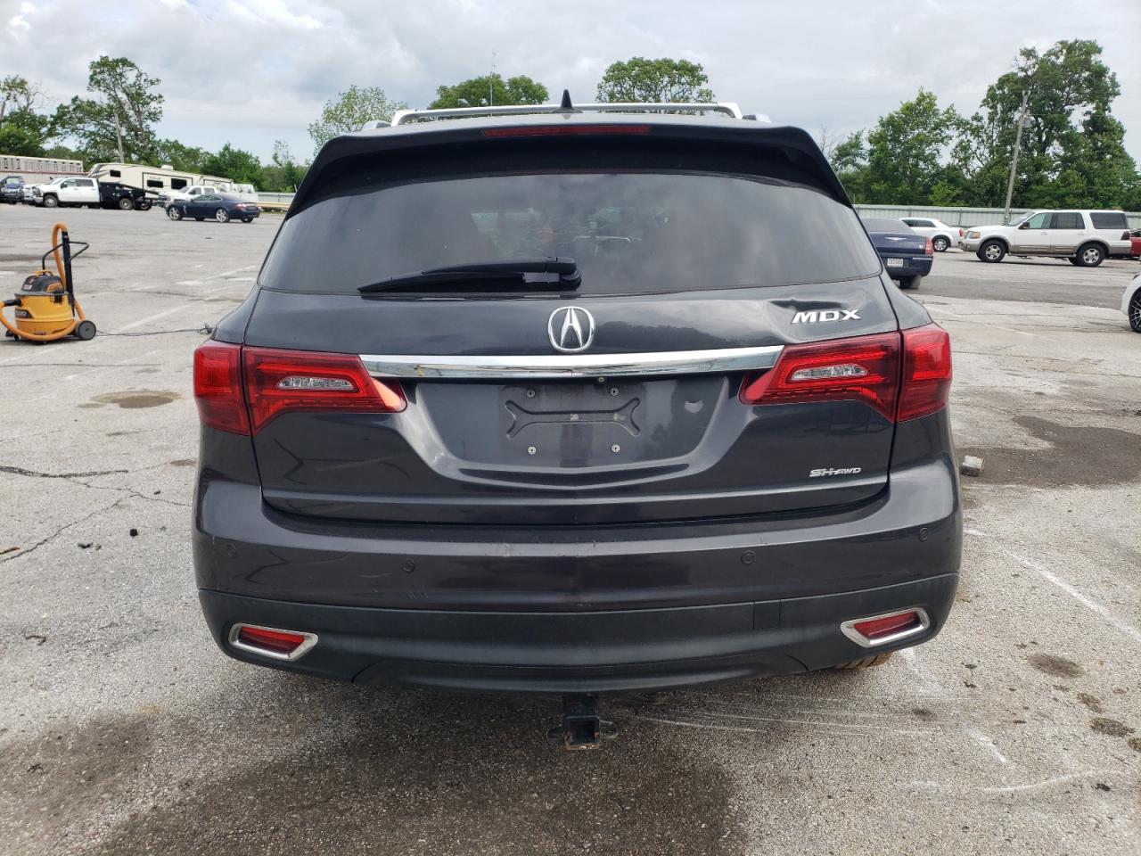 2014 Acura Mdx Advance VIN: 5FRYD4H85EB019451 Lot: 55841705