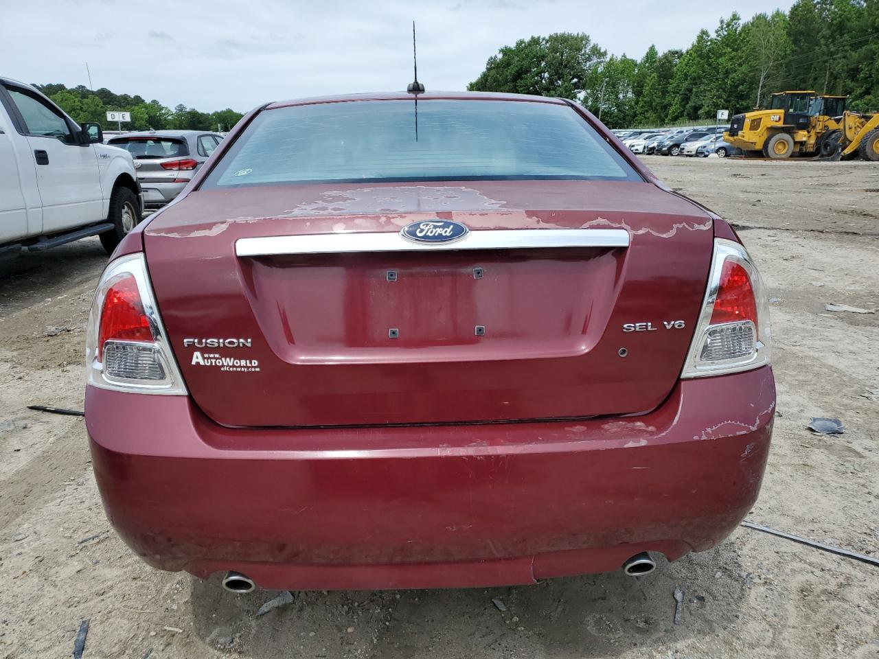 2007 Ford Fusion Sel VIN: 3FAHP08187R172272 Lot: 58210715