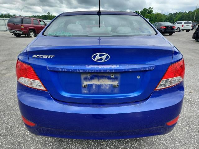  HYUNDAI ACCENT 2012 Granatowy