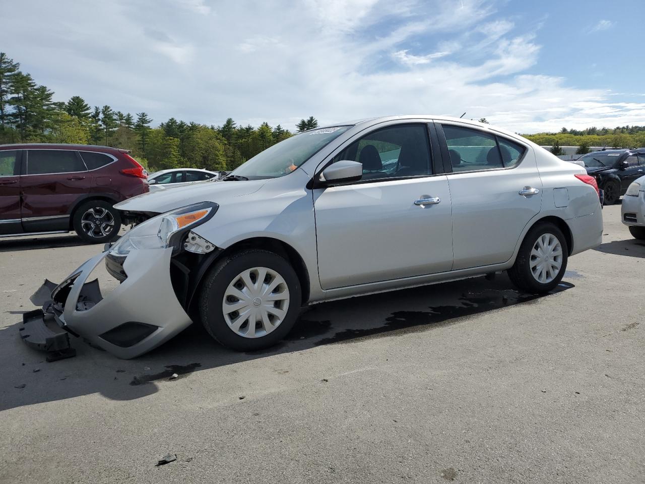 2017 Nissan Versa S de vânzare în Windham, ME - Front End